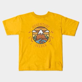 adventure seeker Kids T-Shirt